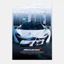 GobekUsa Mclaren P1 GTR Luxury Poster for Home Decor