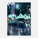 GobekUsa Mclaren P1 GTR Luxury Poster for Home Decor
