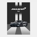 GobekUsa Mclaren P1 GTR Luxury Poster for Home Decor