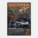 GobekUsa Mclaren P1 GTR Luxury Poster for Home Decor