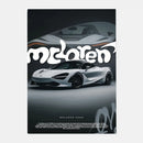 GobekUsa Mclaren P1 GTR Luxury Poster for Home Decor