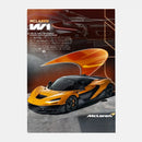 GobekUsa Mclaren P1 GTR Luxury Poster for Home Decor