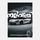 GobekUsa Mclaren P1 GTR Luxury Poster for Home Decor