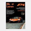 GobekUsa Mclaren P1 GTR Luxury Poster for Home Decor