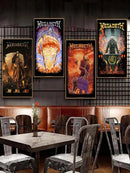 GobekUsa Megadeth Canvas Poster: Rock Music Wall Art