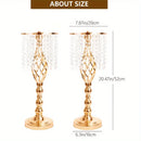 GobekUsa Metal Flower Vases for Wedding Centerpieces