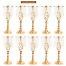 GobekUsa Metal Flower Vases for Wedding Centerpieces
