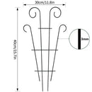 GobekUsa Metal Garden Plant Stand for Indoor and Outdoor Growth