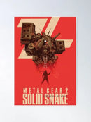 GobekUsa Metal Gear Solid Art Poster - Canvas Print