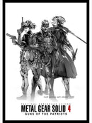 GobekUsa Metal Gear Solid Art Poster - Canvas Print