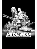 GobekUsa Metal Gear Solid Art Poster - Canvas Print