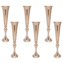 GobekUsa Metal Golden Flower Stand Vase Candle Holder