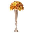 GobekUsa Metal Golden Flower Stand Vase Candle Holder