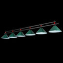GobekUsa Metal Hanging Island Light - Industrial Billiard Club Pendant