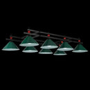 GobekUsa Metal Hanging Island Light - Industrial Billiard Club Pendant