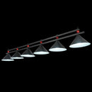 GobekUsa Metal Hanging Island Light - Industrial Billiard Club Pendant