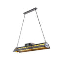 GobekUsa Metal Island Lighting Fixture - Triangular Loft Style - 1 Head - Restaurant Billiard Lamp