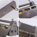 GobekUsa Metal Island Lighting Fixture - Triangular Loft Style - 1 Head - Restaurant Billiard Lamp
