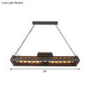 GobekUsa Metal Island Lighting Fixture - Triangular Loft Style - 1 Head - Restaurant Billiard Lamp