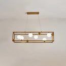 GobekUsa Metal Pendant Light with Milk Glass Shade for Industrial Dining Rooms