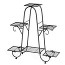 GobekUsa Metal Plant Stand - 6 Tier Display Rack