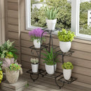 GobekUsa Metal Plant Stand - 6 Tier Display Rack
