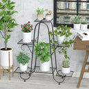 GobekUsa Metal Plant Stand - 6 Tier Display Rack