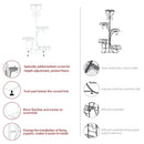 GobekUsa Metal Plant Stand for 4 Flower Pots