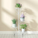 GobekUsa Metal Plant Stand for 4 Flower Pots