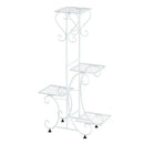 GobekUsa Metal Plant Stand for 4 Flower Pots