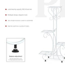 GobekUsa Metal Plant Stand for 4 Flower Pots