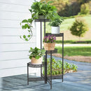 GobekUsa Metal Plant Stand for Indoor and Outdoor