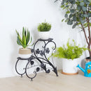 GobekUsa Metal Plant Stand Set for 4 Potted Flowers