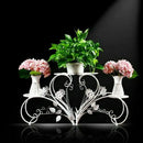 GobekUsa Metal Plant Stand Set for 4 Potted Flowers