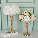 GobekUsa Metal Trumpet Vase Wedding Centerpiece Decor