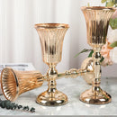 GobekUsa Metal Trumpet Vase Wedding Centerpiece Decor