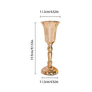 GobekUsa Metal Trumpet Vase Wedding Centerpiece Decor
