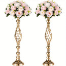 GobekUsa Metal Vase Set for Special Occasions