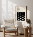 GobekUsa Mid Century Geometric Canvas Wall Art