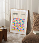 GobekUsa Mid Century Geometric Canvas Wall Art