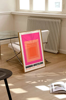 GobekUsa Mid Century Geometric Canvas Wall Art