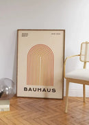 Mid century modern bauhaus geometric wall art set living room decor by Decorbites