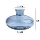 GobekUsa Mini Glass Flower Vase for Home Decor