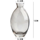 GobekUsa Mini Glass Flower Vase for Home Decor