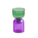 GobekUsa Mini Glass Vase Set for Plants and Candles