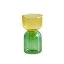 GobekUsa Mini Glass Vase Set for Plants and Candles