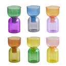 GobekUsa Mini Glass Vase Set for Plants and Candles