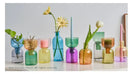Modern colorful two part glass vase set living room decor