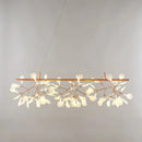 GobekUsa Minimalist Acrylic Gold Pendant Ceiling Lamp - Heracleum Over Island Lighting