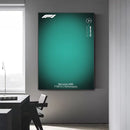 GobekUsa Minimalist Formula 1 Canvas Wall Art